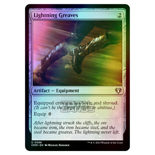 Magic The Gathering - Commander Masters - Lightning Greaves - 0398 (Foil)