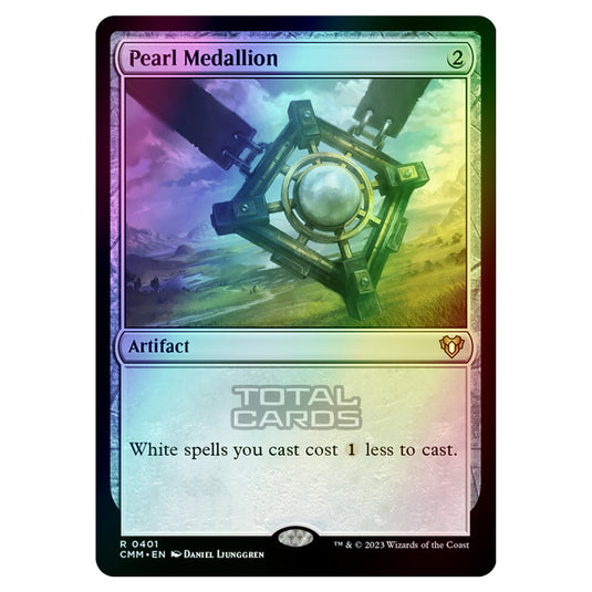 Magic The Gathering - Commander Masters - Pearl Medallion - 0401 (Foil)