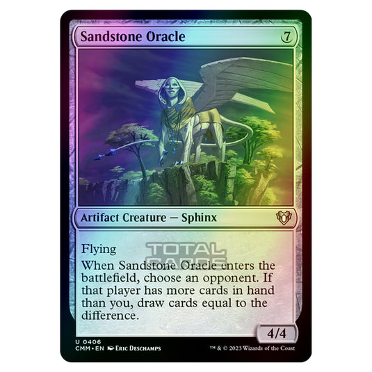 Magic The Gathering - Commander Masters - Sandstone Oracle - 0406 (Foil)