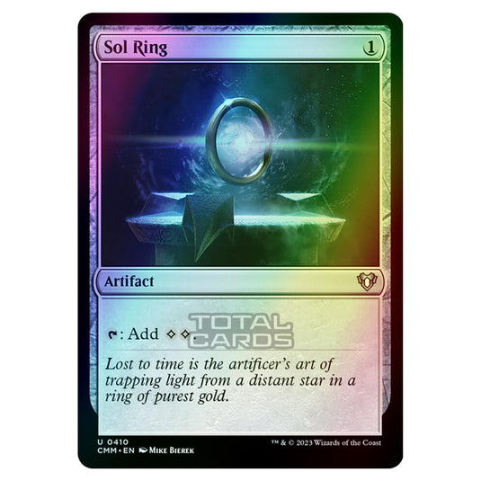 Magic The Gathering - Commander Masters - Sol Ring - 0410 (Foil)