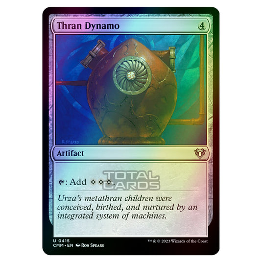 Magic The Gathering - Commander Masters - Thran Dynamo - 0415 (Foil)