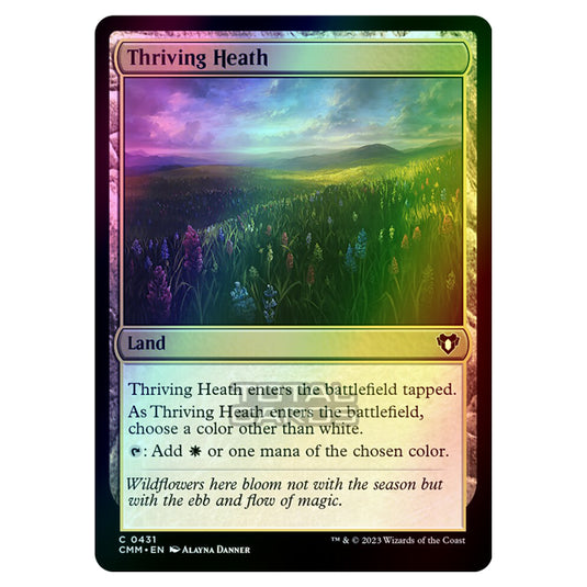 Magic The Gathering - Commander Masters - Thriving Heath - 0431 (Foil)