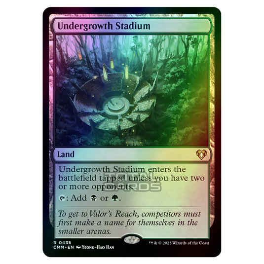 Magic The Gathering - Commander Masters - Undergrowth Stadium - 0435 (Foil)