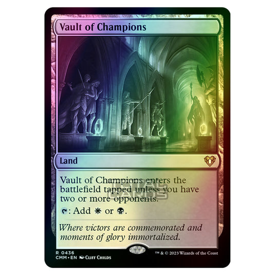 Magic The Gathering - Commander Masters - Vault of Champions - 0436 (Foil)