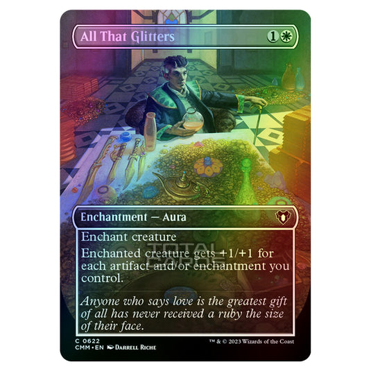 Magic The Gathering - Commander Masters - All That Glitters (Borderless) - 0622 (Foil)