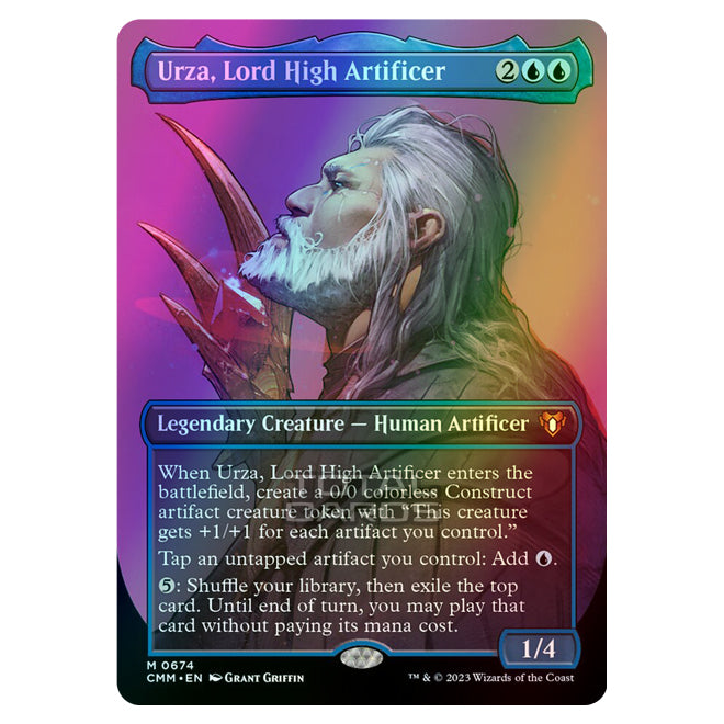 Magic The Gathering - Commander Masters - Urza, Lord High Artificer (P
