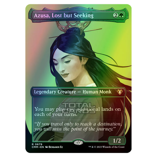 Magic The Gathering - Commander Masters - Azusa, Lost but Seeking (Profile Card) - 0679 (Foil)