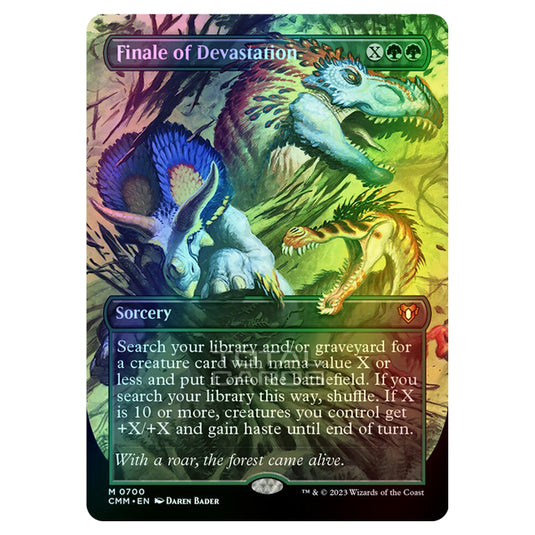 Magic The Gathering - Commander Masters - Finale of Devastation (Borderless) - 0700 (Foil)