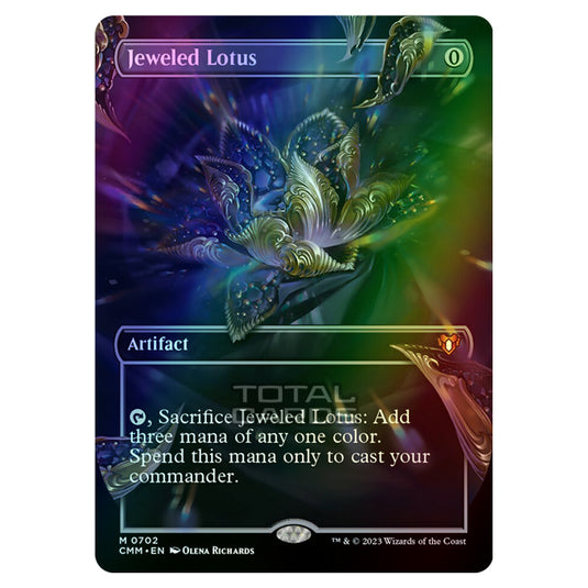 Magic The Gathering - Commander Masters - Jeweled Lotus (Borderless) - 0702 (Foil)