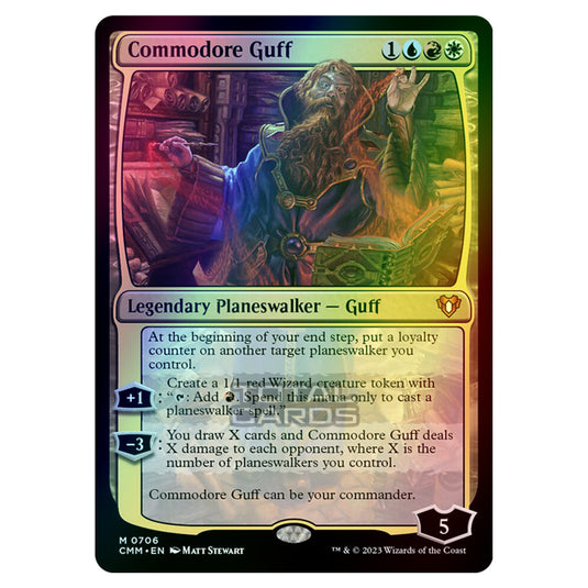 Magic The Gathering - Commander Masters - Commodore Guff - 0706 (Foil)