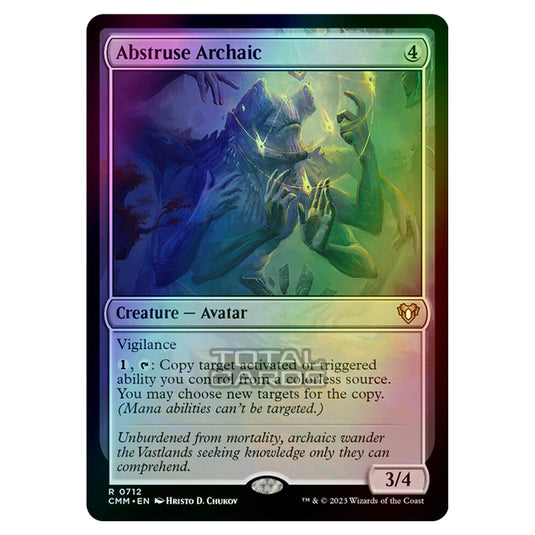 Magic The Gathering - Commander Masters - Abstruse Archaic - 0712 (Foil)