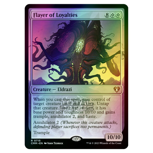 Magic The Gathering - Commander Masters - Flayer of Loyalties - 0715 (Foil)