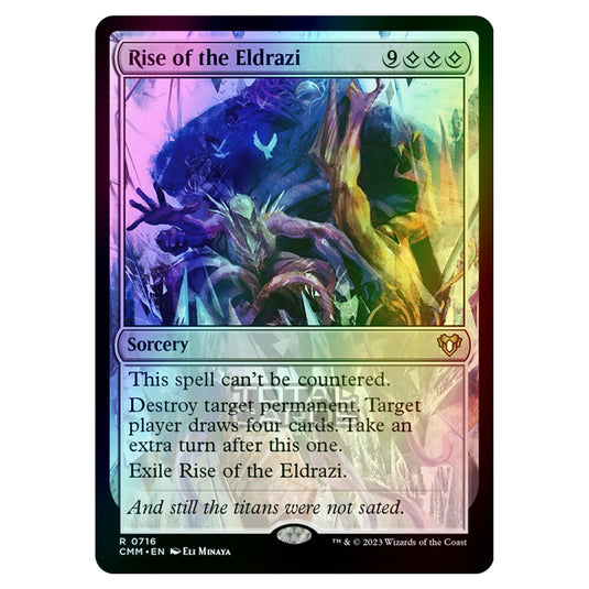 Magic The Gathering - Commander Masters - Rise of the Eldrazi - 0716 (Foil)