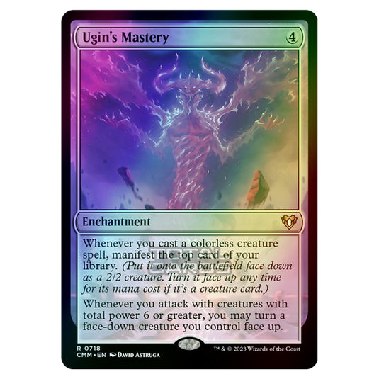 Magic The Gathering - Commander Masters - Ugin's Mastery - 0718 (Foil)