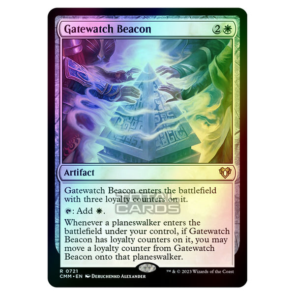 Magic The Gathering - Commander Masters - Gatewatch Beacon - 0721 (Foi Magic The Gathering - Commander Masters - Gatewatch Beacon - 0721 (Foi