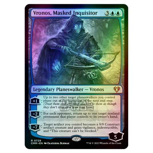 Magic The Gathering - Commander Masters - Vronos, Masked Inquisitor - 0729 (Foil)