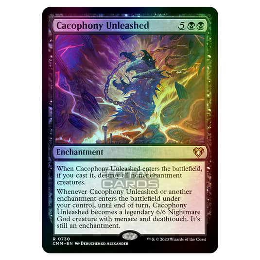 Magic The Gathering - Commander Masters - Cacophony Unleashed - 0730 (Foil)