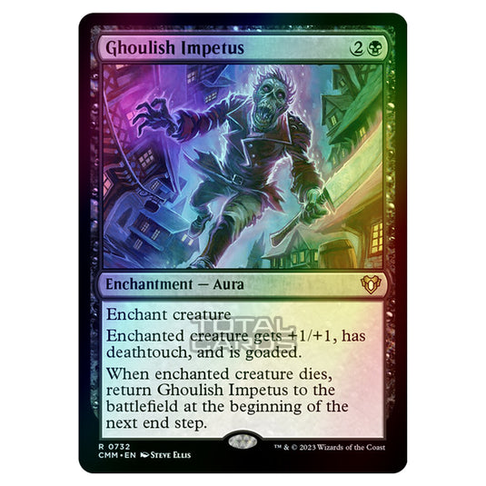 Magic The Gathering - Commander Masters - Ghoulish Impetus - 0732 (Foil)