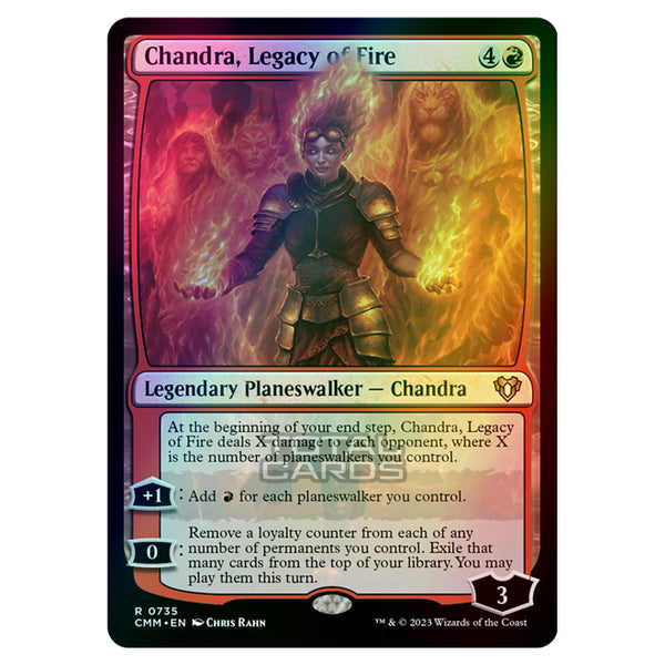 Magic The Gathering - Commander Masters - Chandra, Legacy of Fire - 07 Magic The Gathering - Commander Masters - Chandra, Legacy of Fire - 07