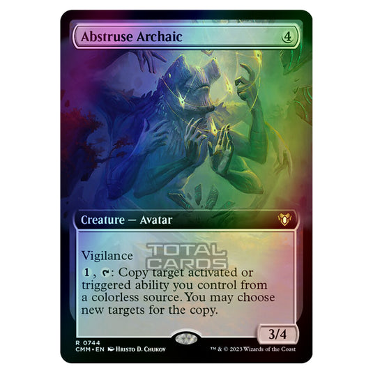 Magic The Gathering - Commander Masters - Abstruse Archaic (Extended Art) - 0744 (Foil)