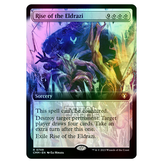 Magic The Gathering - Commander Masters - Rise of the Eldrazi (Extended Art) - 0749 (Foil)