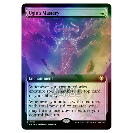 Magic The Gathering - Commander Masters - Ugin's Mastery (Extended Art) - 0751 (Foil)