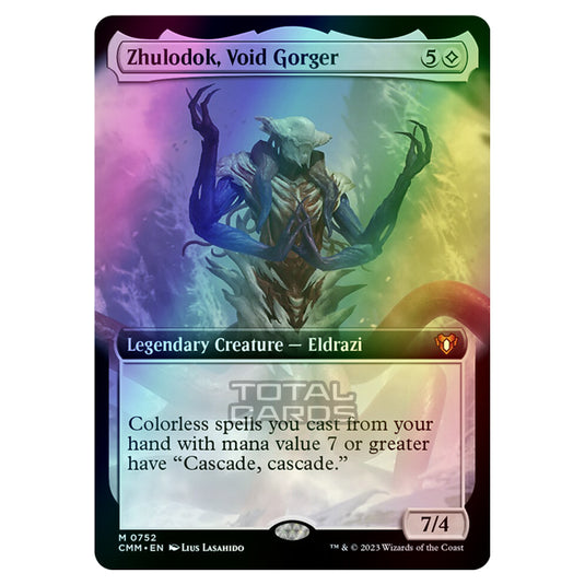 Magic The Gathering - Commander Masters - Zhulodok, Void Gorger (Extended Art) - 0752 (Foil)