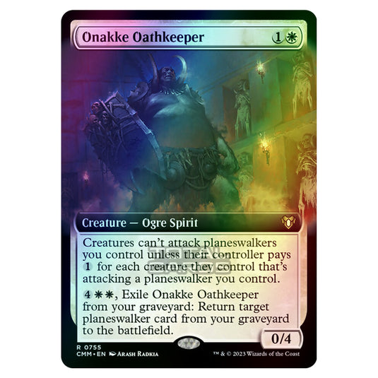 Magic The Gathering - Commander Masters - Onakke Oathkeeper (Extended Art) - 0755 (Foil)