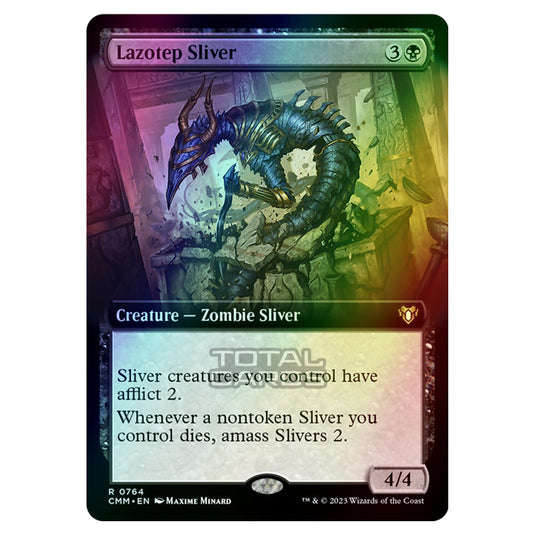 Magic The Gathering - Commander Masters - Lazotep Sliver (Extended Art) - 0764 (Foil)