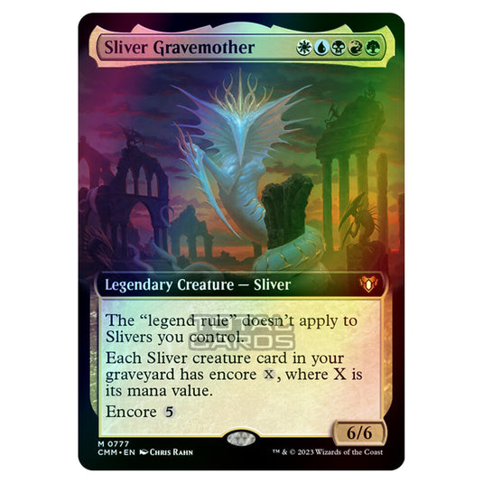 Magic The Gathering - Commander Masters - Sliver Gravemother (Extended Art) - 0777 (Foil)