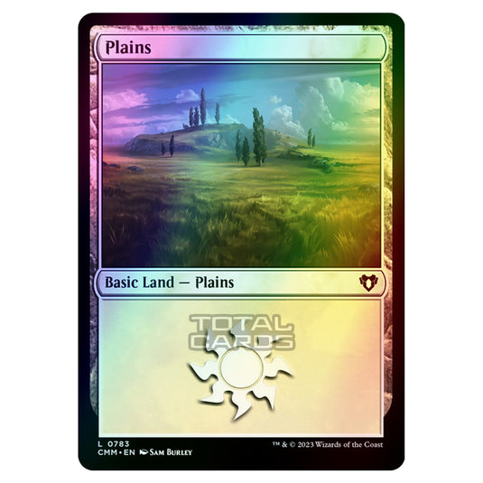 Magic The Gathering - Commander Masters - Plains - 0783 (Foil)