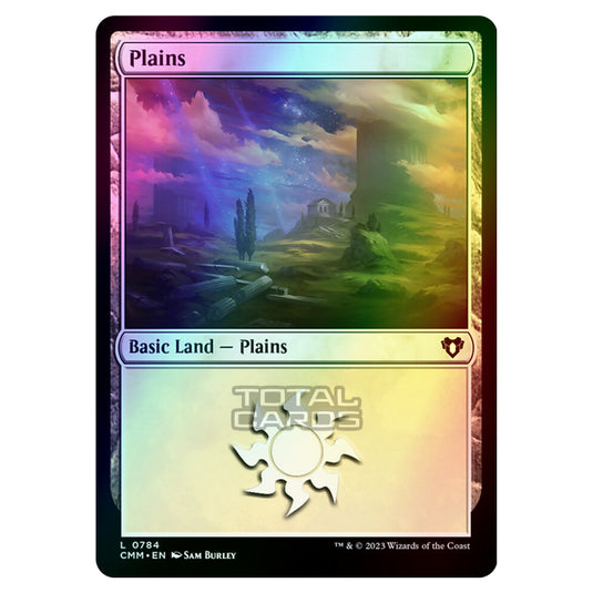 Magic The Gathering - Commander Masters - Plains - 0784 (Foil)