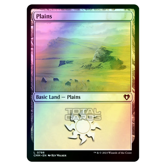 Magic The Gathering - Commander Masters - Plains - 0786 (Foil)