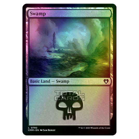 Magic The Gathering - Commander Masters - Swamp - 0792 (Foil)