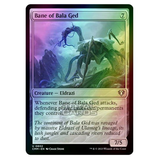 Magic The Gathering - Commander Masters - Bane of Bala Ged - 0802 (Foil)