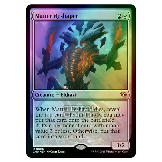 Magic The Gathering - Commander Masters - Matter Reshaper - 0806 (Foil)