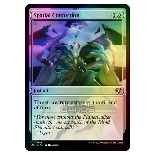 Magic The Gathering - Commander Masters - Spatial Contortion - 0809 (Foil)