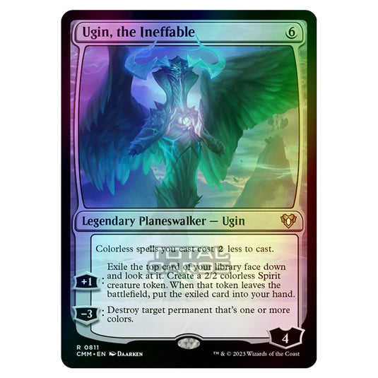 Magic The Gathering - Commander Masters - Ugin, the Ineffable - 0811 (Foil)