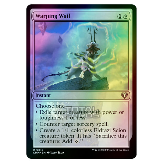 Magic The Gathering - Commander Masters - Warping Wail - 0812 (Foil)