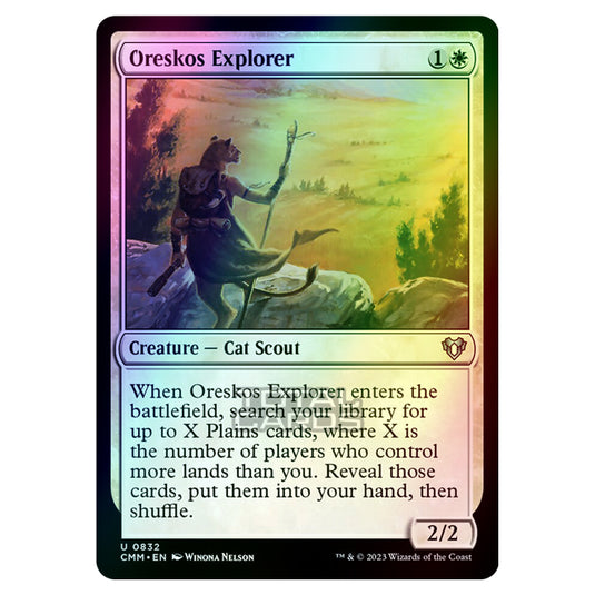 Magic The Gathering - Commander Masters - Oreskos Explorer - 0832 (Foil)