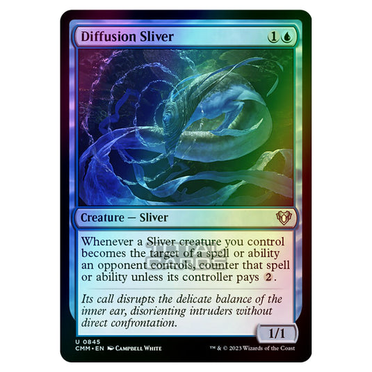 Magic The Gathering - Commander Masters - Diffusion Sliver - 0845 (Foil)