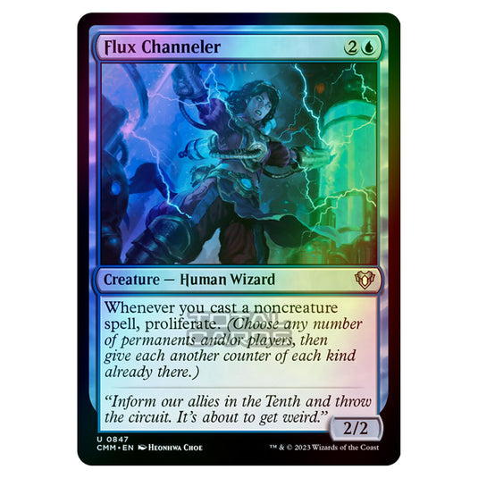 Magic The Gathering - Commander Masters - Flux Channeler - 0847 (Foil)