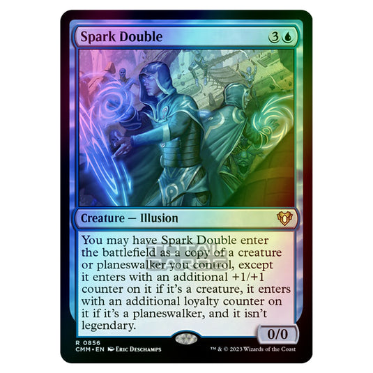 Magic The Gathering - Commander Masters - Spark Double - 0856 (Foil)