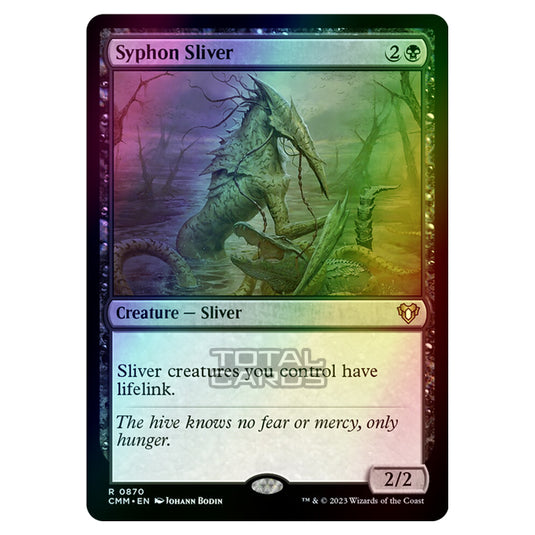 Magic The Gathering - Commander Masters - Syphon Sliver - 0870 (Foil)