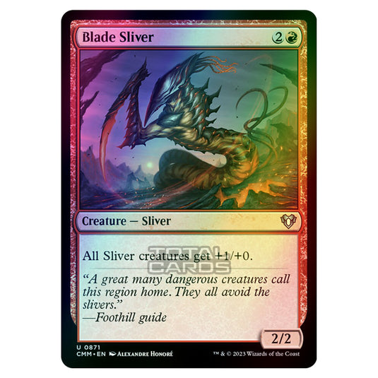 Magic The Gathering - Commander Masters - Blade Sliver - 0871 (Foil)