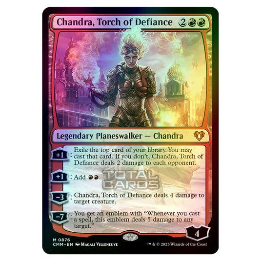 Magic The Gathering - Commander Masters - Chandra, Torch of Defiance - Magic The Gathering - Commander Masters - Chandra, Torch of Defiance -