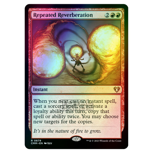 Magic The Gathering - Commander Masters - Repeated Reverberation - 0879 (Foil)