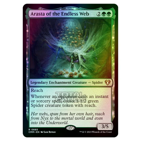 Magic The Gathering - Commander Masters - Arasta of the Endless Web - 0885 (Foil)