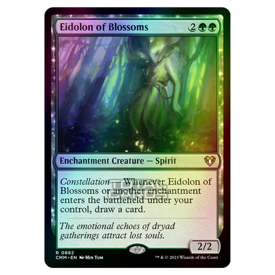 Magic The Gathering - Commander Masters - Eidolon of Blossoms - 0892 (Foil)