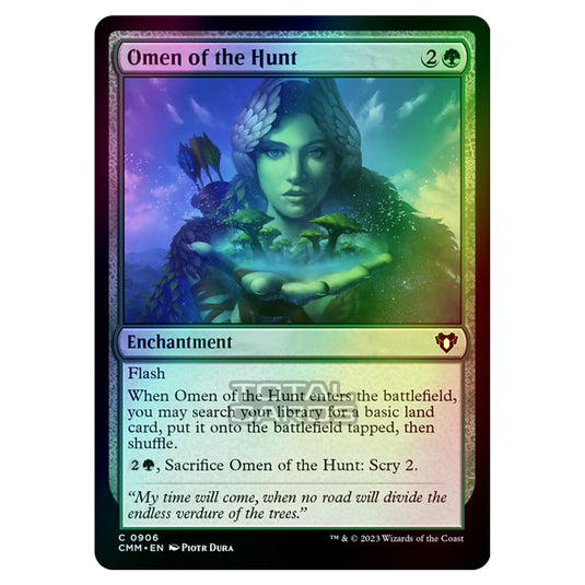 Magic The Gathering - Commander Masters - Omen of the Hunt - 0906 (Foil)